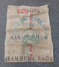 Kaffeesack Jutesack  Bedruckt "50700254  Cafe De Costarica " Hamburg ca. 94 x 70