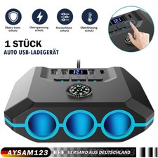 3 Fach Auto KFZ 3 USB 12V