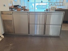 Barkühlung / Kühltisch / Getränketheke NordCap B/T/H 214x68x91