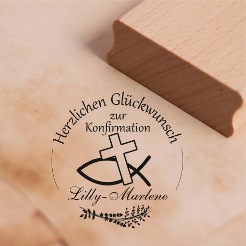 Stempel herzlichen - stempel,