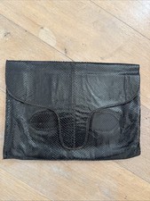 Vintage Tasche Studio de Paris Dieter Remmert Schlangenleder Python Handtasche