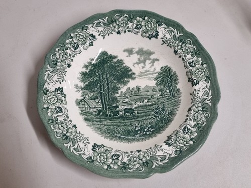 Vintage grün transferware - vintage,