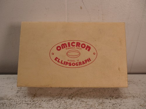 Vintage omicron ellipsograph - omicron,