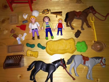 Playmobil Bauernhof Reitplatz Konvolut, Hundezucht und jede Menge tolles Zubehör
