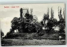 39227793 - 5100 Aachen Langer Turm Emailleschild Aachen Stadtkreis