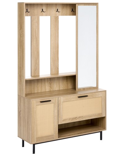 Flurschrank set holzoptik - set,