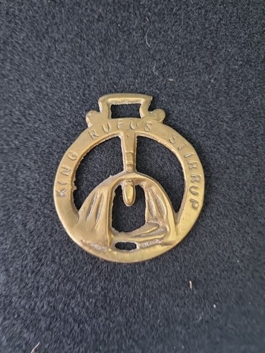 Vintage messing medaillon - messing,