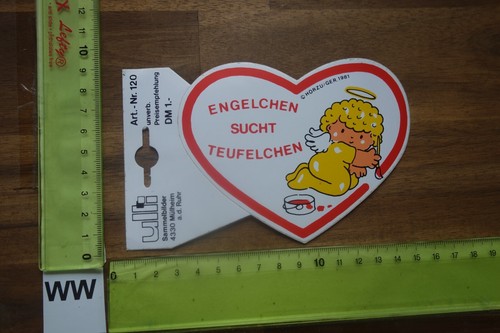 Alter aufkleber hörzu spruch - aufkleber,