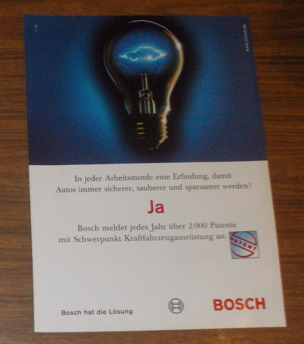 Seltene werbung bosch - seltene, jede