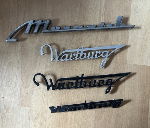 Wartburg moskwitsch schriftzug - wartburg,