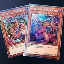 Dunkles Magier Mädchen Set NEU! Platinum Secret Rare Yugioh 1. Auflage RA04-107