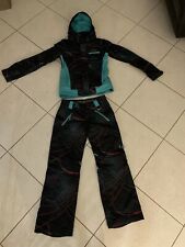 Oakley Snowboard Ski Jacke Hose Set Gr. XS Eher S Schwarz Neon