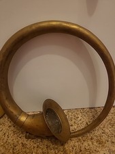 4 x Antike Ballhupe Signalhorn