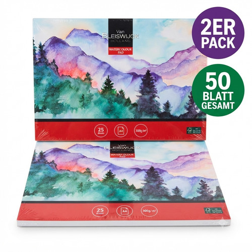 Aquarellblock 50 blatt - aquarellblock,