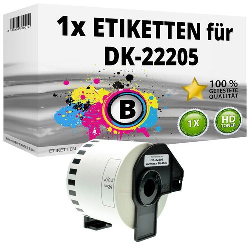 Etiketten kompatibel - 1x,