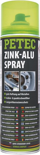 Petec zink alu spray - zink,