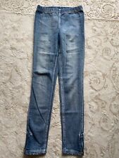 Mädchen  Leggins Jeggins Jeans Hose 152/158