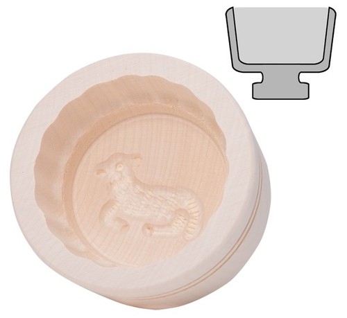 Butterform rund 125 gramm - butterform,,