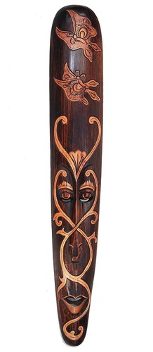Wandmaske 100cm schmetterlinge - 100cm,