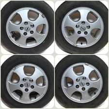 Opel Astra G  Vectra B Original Alu-Felgen LK 5x110 ET49 Reifen 195/65 R15