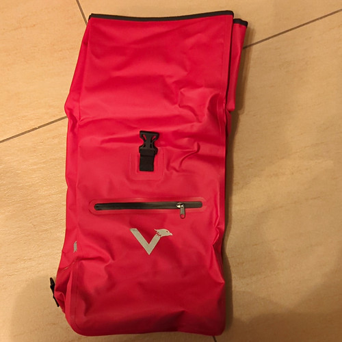 Valkone red rear bike - red, pannier