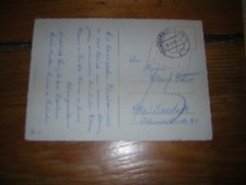 Geburtstagskarte Roter Nachgebührstempel 11.2.60-g y. Poststempel 24 b Barmstedt