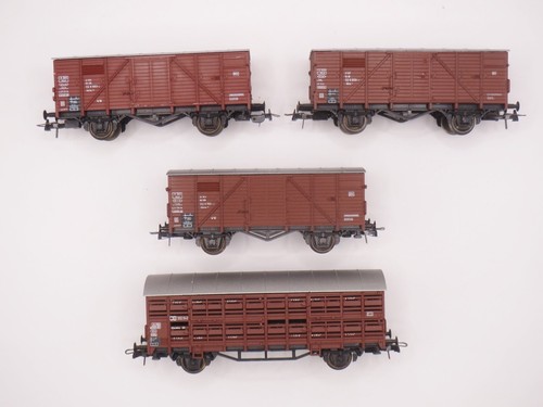 Konvolut güterwaggons der - h0:,