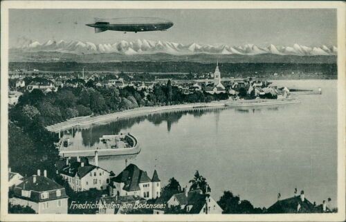 Ansichtskarte friedrichshafen - ansichtskarte,