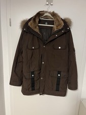 Super warme Herren Winterjacke von BOGNER elegant  in braun - Größe 56 / XXL