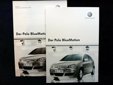 VW Polo 9N Prospekt, der Polo BlueMotion 10.2005 mit Preisliste