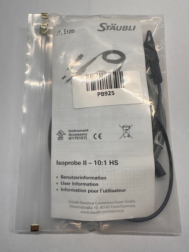 Stäubli isoprobe set 250 - ii,