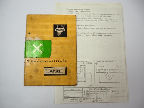 Welger ap41 aufsammelpresse - ap41,