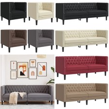 Chesterfield Sessel Sofa Couch Polstersofa Loungesofa Wohnzimmersofa Clubsessel