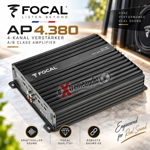 Focal 380 4 kanal - focal, 4.380