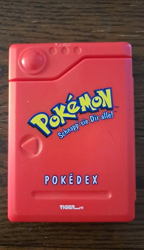Pokémon pokédex 1998 tiger - pokédex,