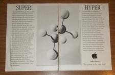 Seltene Werbung APPLE COMPUTER - Super & Hyper 1988