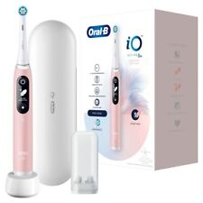Oral-B iO Series 6 Elektrische Zahnbürste, Reiseetui, Pink Sand