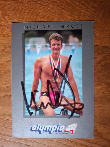 Michael gross autogrammkarte - michael,