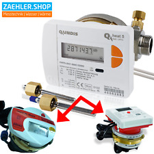 Wärmezähler Wärmemengenzähler Allmess AMS 2x Ø 6,0mm QUNDIS Qheat 2025 Qp 1,5