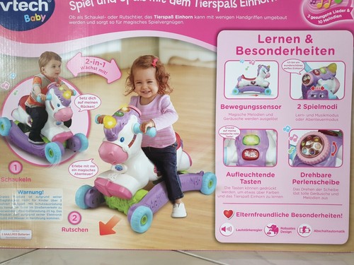 Tierspaß einhorn vtech baby - einhorn,