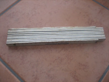 Zollstock, 2 Meter, weiß mit schwarzen Zahlen, Werbung, Richter+Frenzel