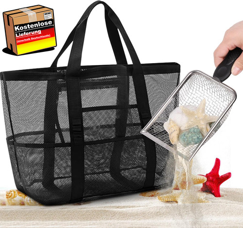 Große sandspielzeugtasche - große,