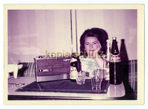 Foto frau mit - frau, radio