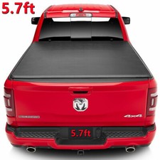 für Dodge RAM 1500 2009-2021 Laderaumabdeckung Abdeckung Tonneau Cover 5.7ft DE