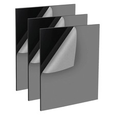 3 PCS Schwarz Acrylglas Platte
