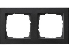 Gira E2 System 55 schwarz matt