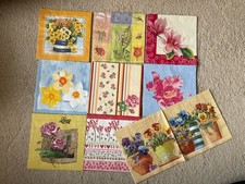 9 verschiedene Servietten Pack