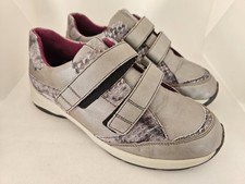 Lucro by Schein Diabetiker Schutzschuh Gr.41 Weite W, grau 26 cm Leder VW