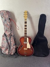 Marma Archtop Jazzgitarre mit Rellog Tonabnehmer