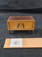 Schrank Kommode Schlafzimmer Holz Puppenhaus Puppenstube antik alt